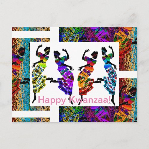 Happy Kwanzaa Postcard