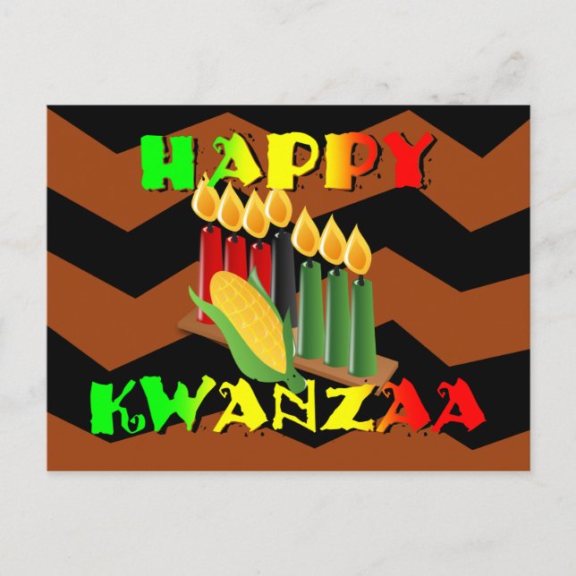 HAPPY KWANZAA POSTCARD (Front)