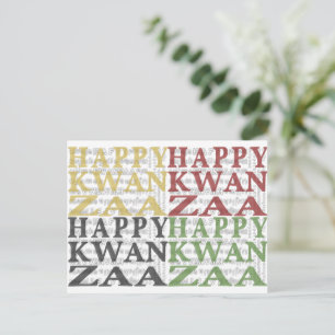 Happy Kwanzaa Postcard