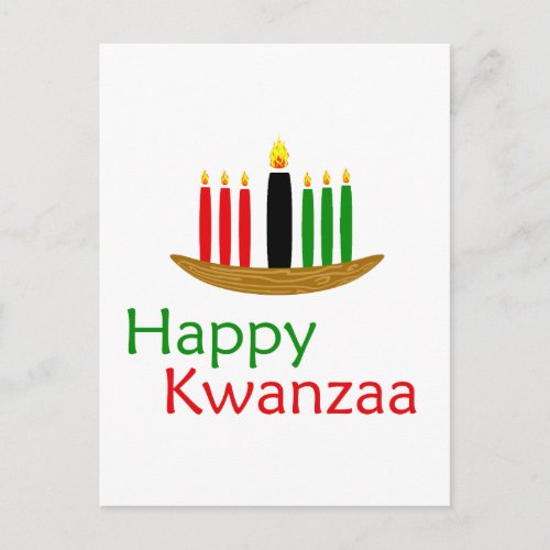 Happy Kwanzaa Postcard