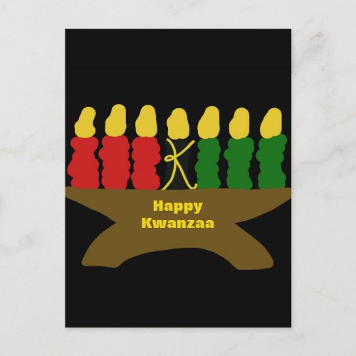 Happy Kwanzaa Postcard