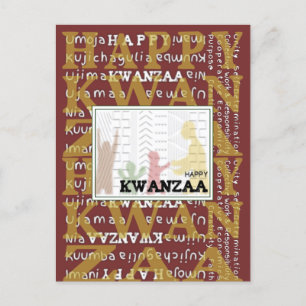 Happy Kwanzaa Postcard