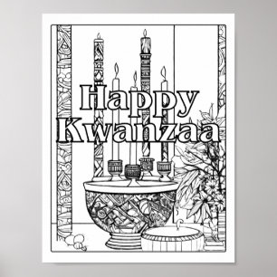 Happy Kwanzaa Poster