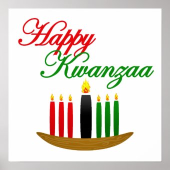 Happy Kwanzaa Poster | Zazzle