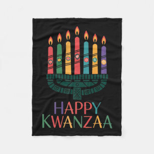 Happy Kwanzaa Premium Fleece Blanket