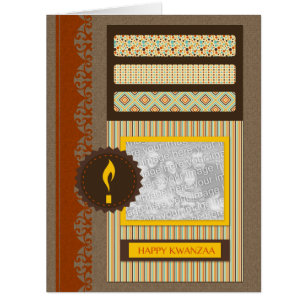 happy kwanzaa (scrapbook) cards