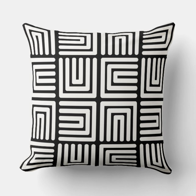 Happy Kwanzaa Throw Pillow (Front)