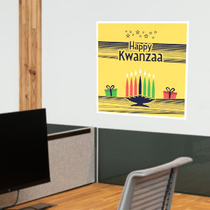 Happy Kwanzaa Wall Decal
