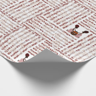 Happy Kwanzaa Wrapping Paper