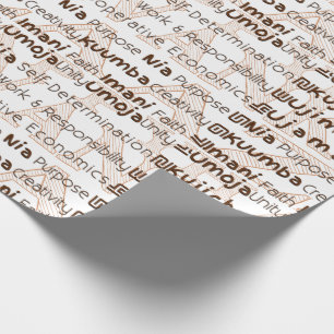 Happy Kwanzaa Wrapping Paper