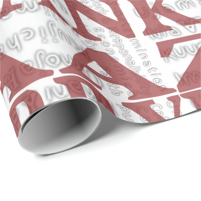 Happy Kwanzaa Wrapping Paper (Roll Corner)