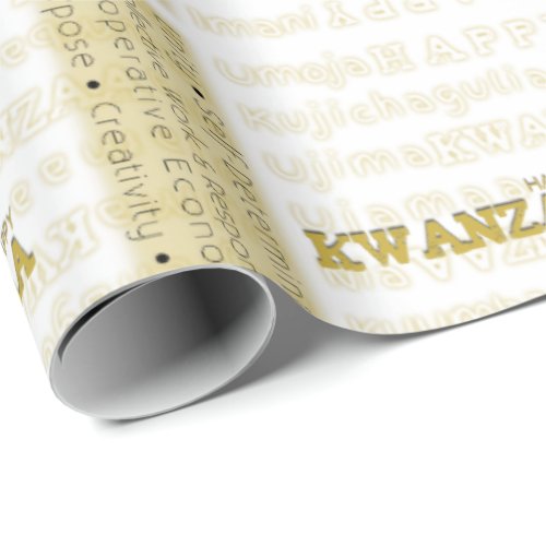Happy Kwanzaa Wrapping Paper