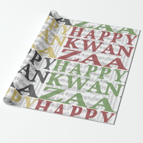 Happy Kwanzaa Wrapping Paper