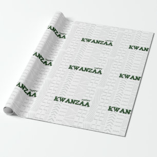 Happy Kwanzaa Wrapping Paper
