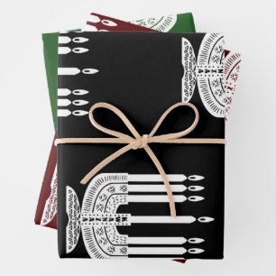 Happy Kwanzaa Wrapping Paper Sheets
