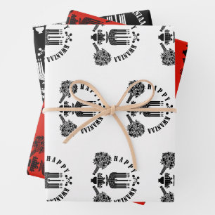 Happy Kwanzaa Wrapping Paper Sheets