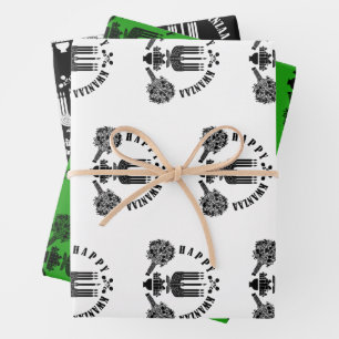 Happy Kwanzaa Wrapping Paper Sheets