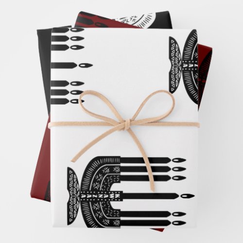 Happy Kwanzaa Wrapping Paper Sheets