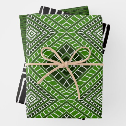 Happy Kwanzaa Wrapping Paper Sheets