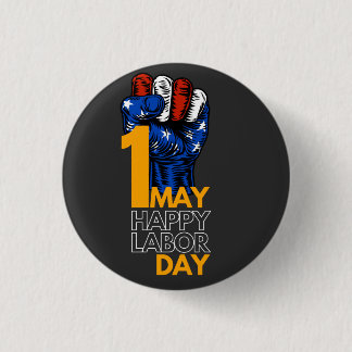Happy labor button