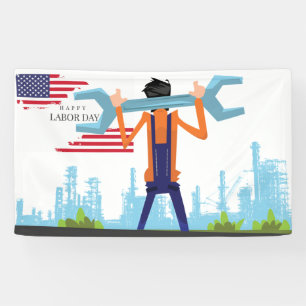 Happy Labor Day Banner