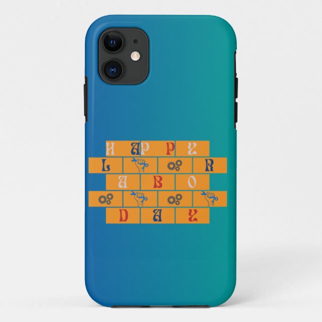 happy labor day Case-Mate iPhone case (Back)