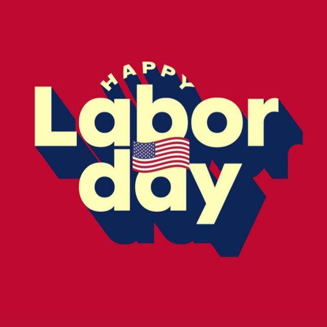 Happy Labor Day Celebration Invitation  ("Happy Labor Day")