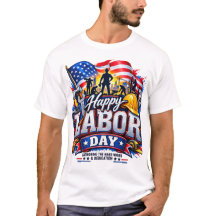 Happy Labor Day – Hard Work & Dedication Patriotic