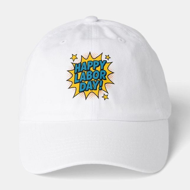 Happy labor day hat (Front)