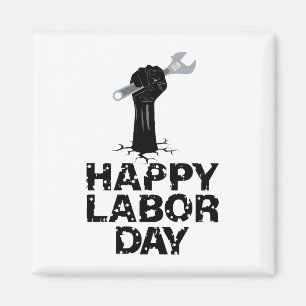 Happy Labor Day Magnet