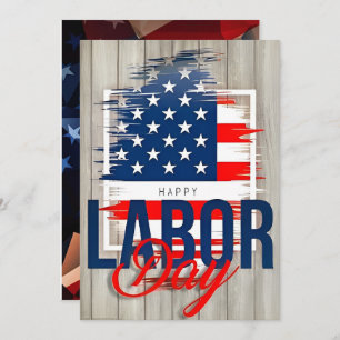Happy Labor Day modern Card