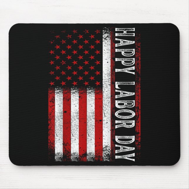 Happy Labor Day  Mouse Pad (Front)