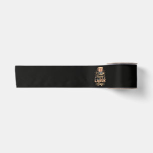 Happy Labor Day Patriotic Celebration Satin Ribbon