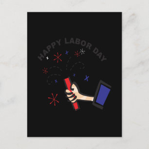 Happy Labor Day Postcard