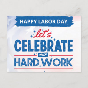 Happy Labor Day Postcard