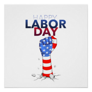 Happy Labor day Poster