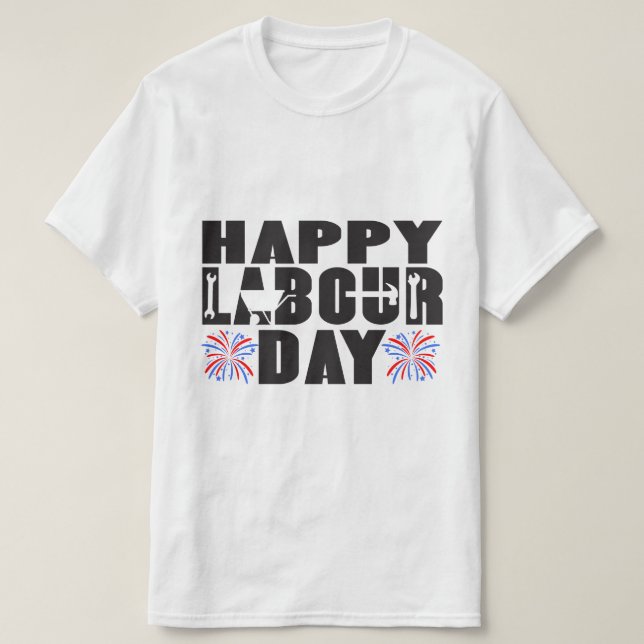 Happy Labor Day Shirt For All profession (Design Front)