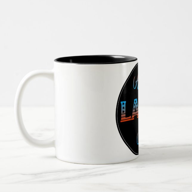 Happy Labor Day Sign Mug (Left)