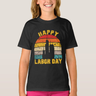 Happy labor day Vintage Retro T-Shirt