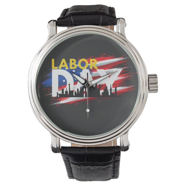 happy labor day watch (Front)