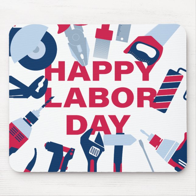 Happy labor day Weekend Mouse Pad (Front)