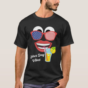 Happy Labor Days for women mens labor days flag Sw T-Shirt