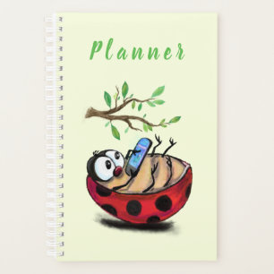 Happy Ladybug Funny Planner