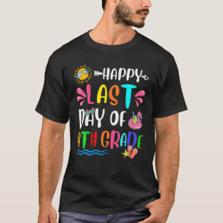 Happy Last Day Of School 4Th Grade End Of Year Boy T-Shirt