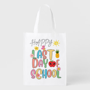 Happy Last Day Of School Grocery Bag