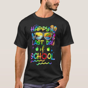 Happy Last Day Of School Hello Summer Student Teac T-Shirt