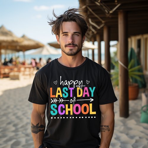 Happy Last Day Of School Hello Summer  T_Shirt
