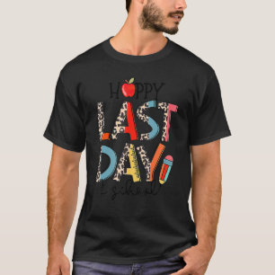 Happy Last Day Of School Hello Summer Teacher Kids T-Shirt