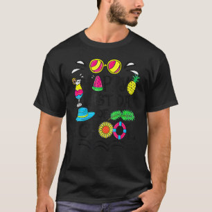 Happy Last Day Of School Hello Summer Teacher Stu T-Shirt