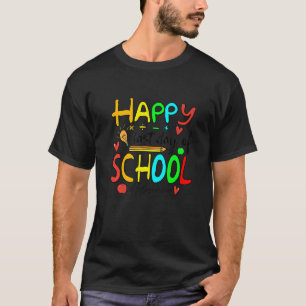 Happy Last Day Of School Hello Summer Teacher Stud T-Shirt